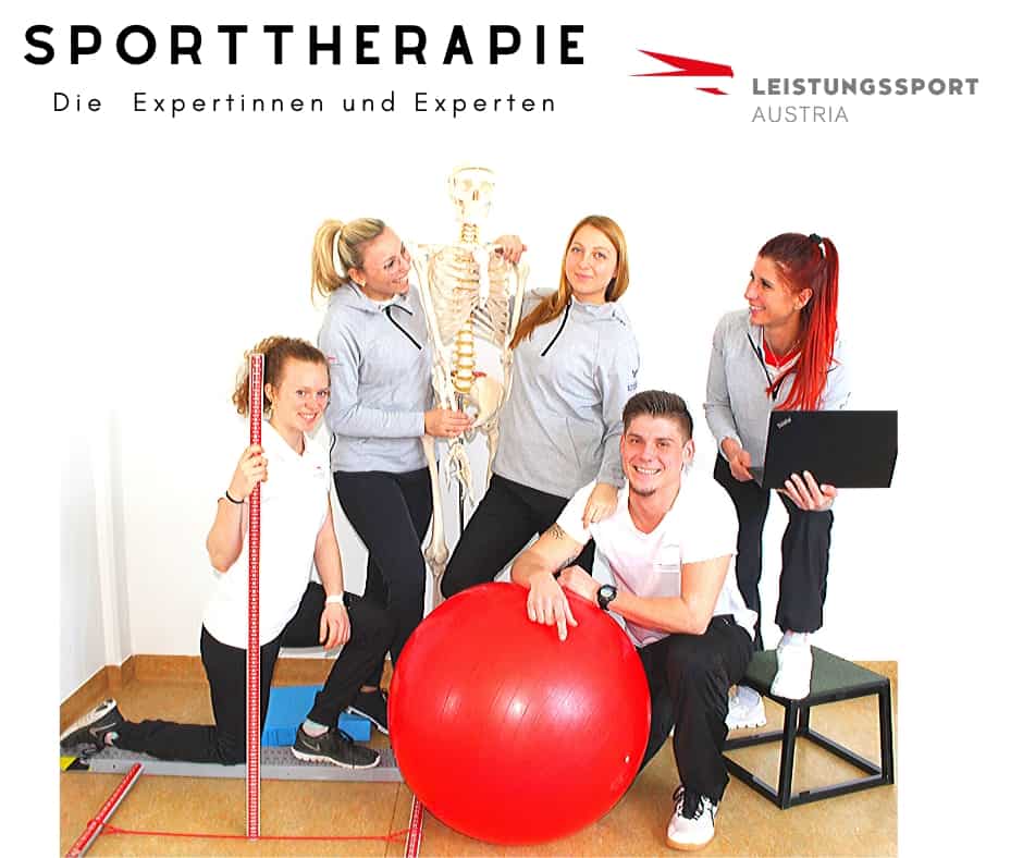 Team Sporttherapie im LSA