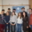 Judtih Draxler-Hutter, Dominik Talir (LSA) und Niki Kliment (v. re.) mit dem achtköpfigen Project Team